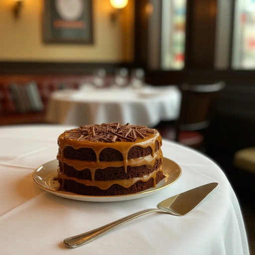 巧克力焦糖蛋糕
