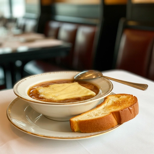 格鲁耶尔芝士洋葱汤